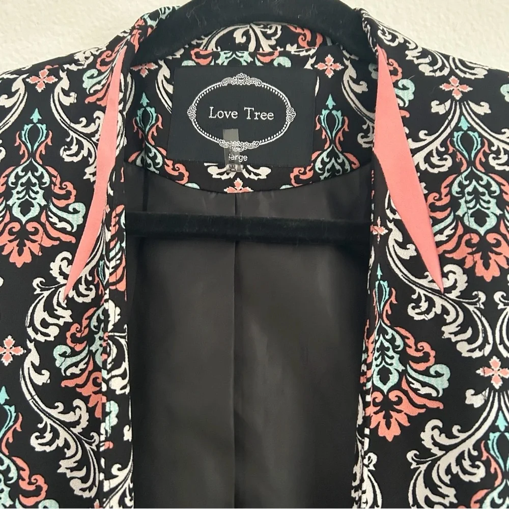 Love Tree Women's Patterned Blazer | Size L
